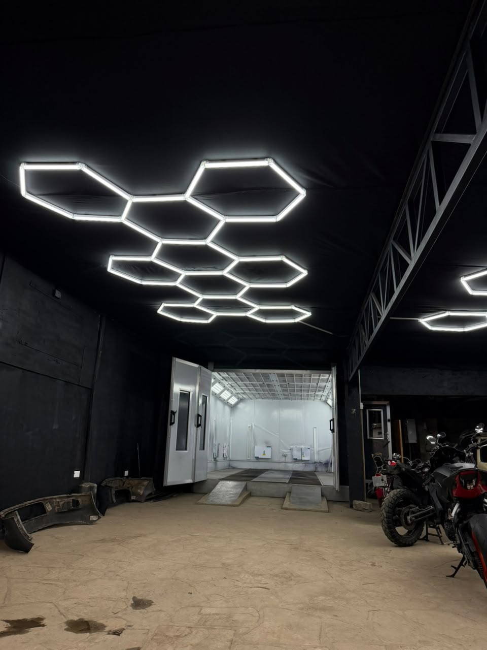 Professional spray painting service at DOP Autopaint