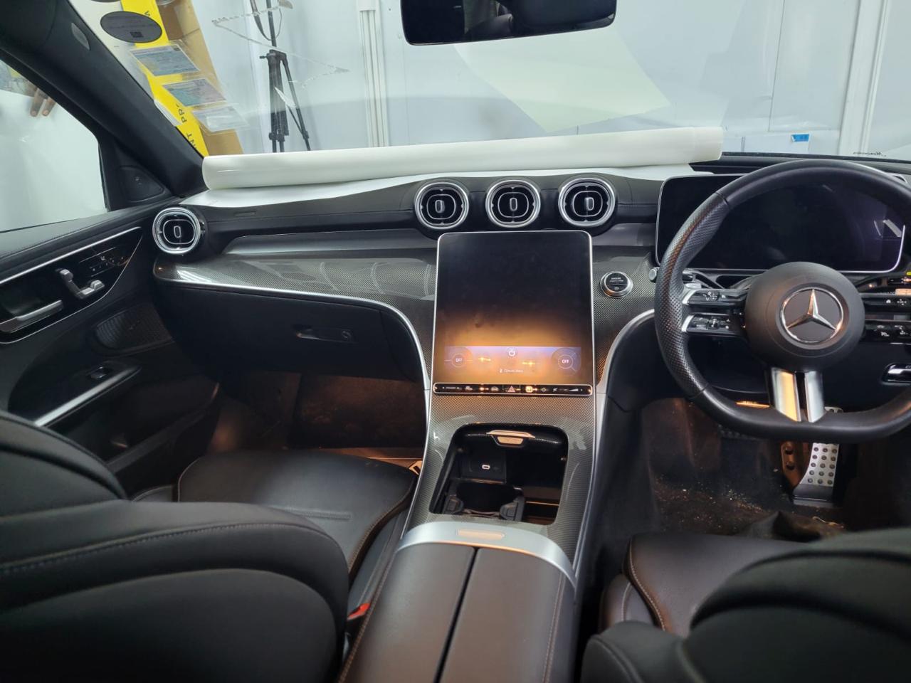 Deep interior detailing and steam cleaning